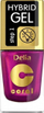 Lak thonjsh DELIA Hybrid Gel Step 1, 11ml, Metallic Cherry