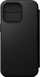 Këllëf folio Nomad Modern Leather për iPhone 13 Pro, lëkurë Horween e zezë