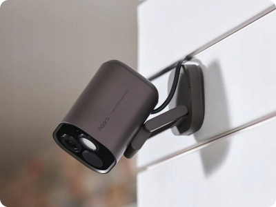 Kamerë e jashtme smart Aqara Camera Hub G5 Pro PoE, 4MP, IP65, gri