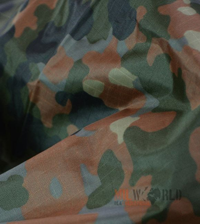 Poncho Mil-Tec Flecktarn kundër shiut, universal, i gjelbër me kamuflazh