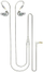 Dëgjuese MEE audio M6PRO gjenerata e dytë Combo, transparente