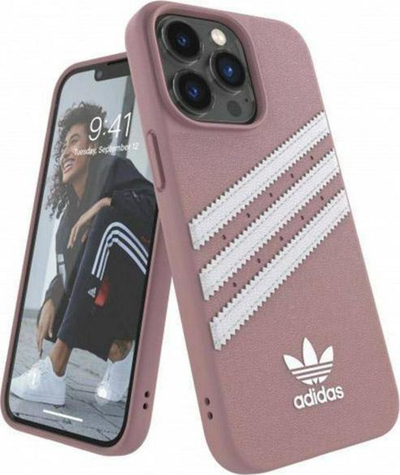 Këllëf telefoni Adidas OR Molded Case PU, për iPhone 13 Pro 6.1", rozë