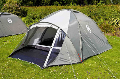 Çadër kampingu Coleman Rock Springs 4, për 4 persona, 2 veranda, jeshile