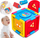 Lodër edukative Smily Play SN792 Hola Cube, kub me forma puzzle, me ngjyra nga të gjitha