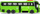 Lodër autobus Dickie MAN Lion's Coach Flixbus, freewheel, plastik, jeshil