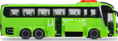 Lodër autobus Dickie MAN Lion's Coach Flixbus, freewheel, plastik, jeshil