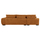 Sofa këndore Coven e majtë (HM3266.02L), bezhë