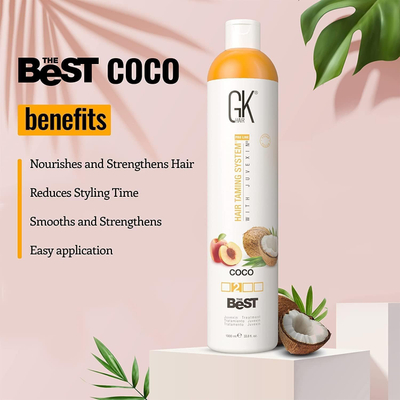 Третман за коса GK Hair Hair Taming System Juvexin COCO, 1000 ml, унисекс