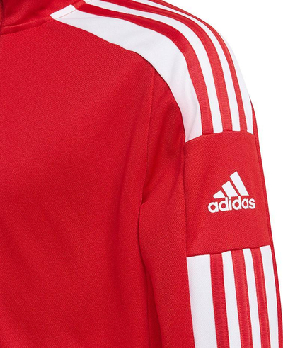 Bluzë sportive për kalamaj Adidas Squadra 21 Jr GP6470, AEROREADY, me mëngë t’gjata, e kuqe