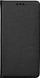 Këllëf libri wallet për Samsung Galaxy M51, me xhep për karta, mbyllje me magnet, i zi