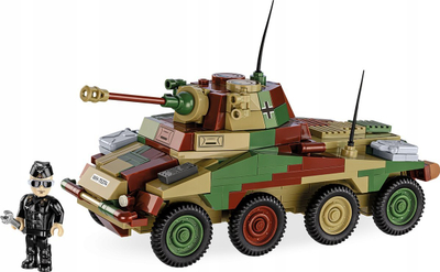 Set blloqe Cobi Sd.Kfz. 234/2 Puma, Historical Collection, shkalla 1:35, shumëngjyrësh