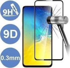 Xham mbrojtës Premium 9D për Samsung Galaxy F62 M62, full glue, i zi