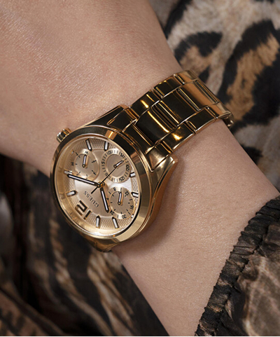 Orë grash Guess Zoe GW0760L2, e artë