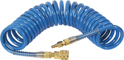 Zorrë pneumatike spirale Neo, 10 x 6.5 mm x 10 m, e kaltër