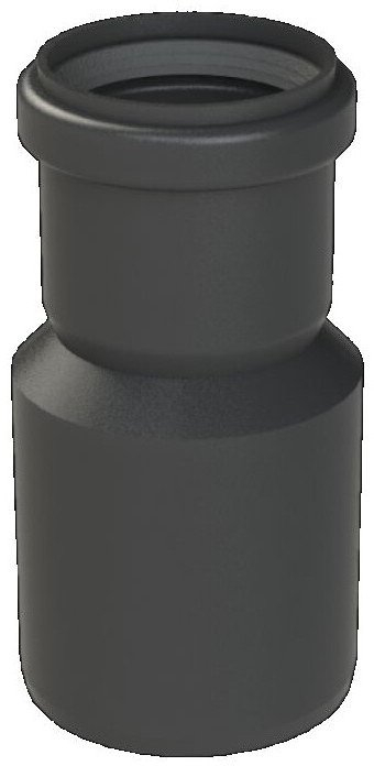 Reduksion oxhaku Almeva STARR PBKA55, DN80 në DN60, stabil UV, i zi