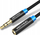 Kabllo zgjatese audio Vention Cotton Braided 3.5mm, 3m, mashkull te femer, e zeze