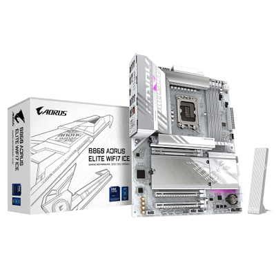 Pllakë amë Gigabyte B860 A Elite WF7 Ice, socket LGA1851, DDR5 deri 256GB
