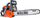 Sharrë motorike Oleo-Mac GSH 400, 2.5HP, 38.9cm³, portokalli