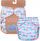 Mbulesë pelene Simed Diaper Cover Dolphins, për të porsalindur, me shumë ngjyra