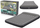 Dyshek ajri dopjo Bestway 671BS, 152x203x30 cm, me pompë USB t’ngrënme, gri