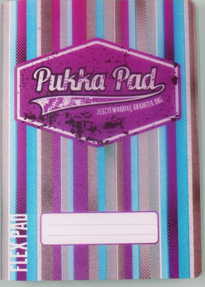 Fletore Pukka Pad Americano A5, 60 fletë, me rrjetë, kapak PVC