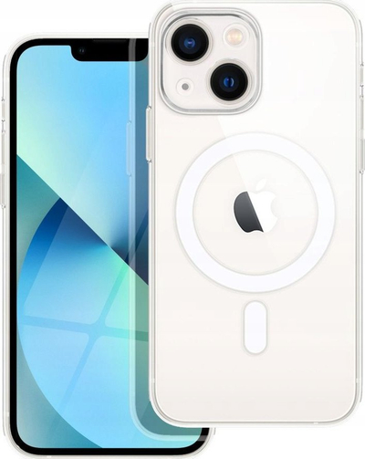 Mbulesë telefoni OEM Silicone Cover MagSafe për iPhone 13 Mini, silikoni, transparente