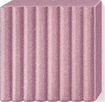 Masa modeluese Staedtler FIMO 8010 Glitter, 57 g, rose gold