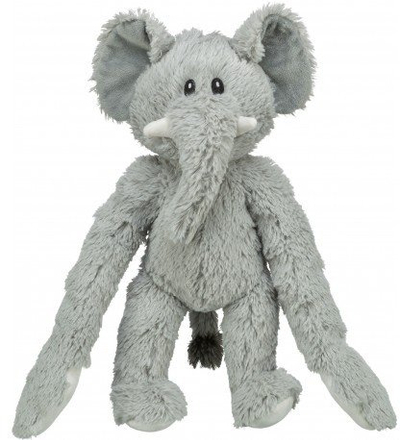 Lodër pelushi për qen Trixie Elefant, e hirtë