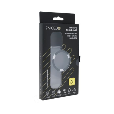 Dviced MagSafe iPhone 17 Pro Max Clear Case, Black