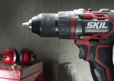 Stërvitje pa kabllo Skil 20V 3060 HL, brushless, 2 bateri 2.0Ah dhe 4.0Ah, me kuti L-BOXX, e zezë