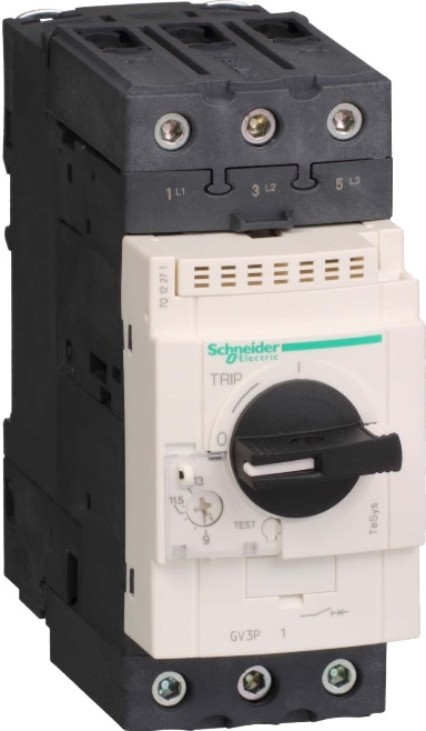 Ndërprerës motori Schneider EVK GV3P40, 3 faza, 30-40A, 18.5kW