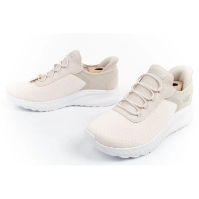 Патичи за жени Skechers 17504 OFWT, Slip-ins Stretch Fit, Memory Foam, беж