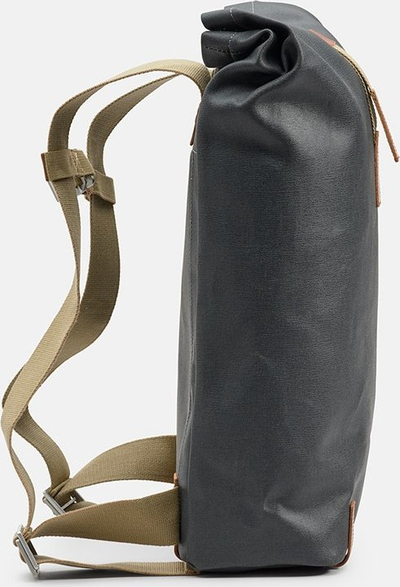 Çantë shpine Brooks Pickwick Cotton Canvas 26L, e papërshkueshme nga uji, gri honey