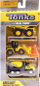 Set lodrash Tonka Trucks Diecast Construction, 3 makina pune, metal, të verdha