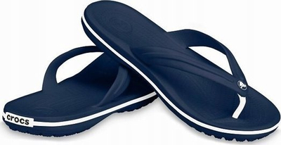 Shapka plazhi Crocs Crocband Flip W 11033 410, goca, navy blue