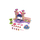 Lodër ndërtuese Marioinex Waffle Mini Blocks Princess, 280 copa, me figura princeshash, shumëngjyrëshe