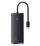 HUB Baseus Lite WKQX030301, USB C në 4x USB 3.0, i zi