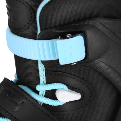 Rolatë inline Spokey MrsFIT ABEC 7 Carbon, nr. 41, për goca, të zeza me blu