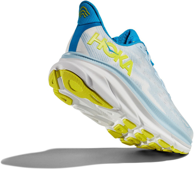 Патики за трчање HOKA Clifton 9 Wide, мрежа, висок амортизер, светло сина