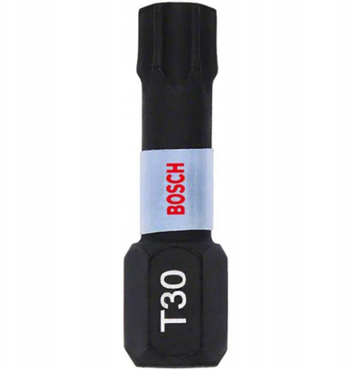 Set bit kaçavide Bosch Impact Control Torsion T30, 25mm, 2 copë