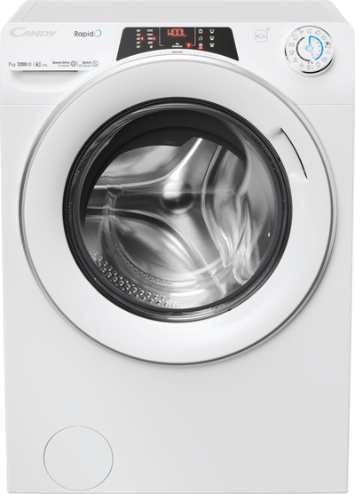 Машина за перење Кенди РапидО RO4 274DWMS7/1-S, 7 kg, 1200 RPM, бела
