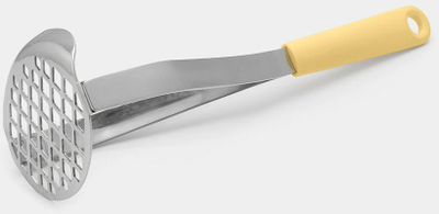 Shtypëse patatesh Brabantia Gustoso+, çelik inox, e verdhë