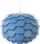 Lampë varëse Beliani Segre L, stil skandinav, PVC, blu