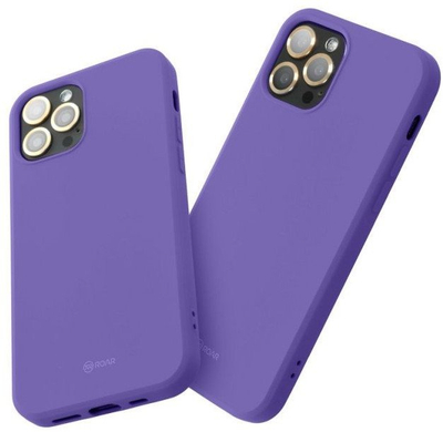 Maskë telefoni ROAR Colorful Jelly për Xiaomi Redmi 15C, silikon TPU, vjollcë