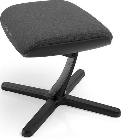 Mbështetëse këmbësh Noblechairs Footrest 2 TX Edition, ergonomike, gri anthracite