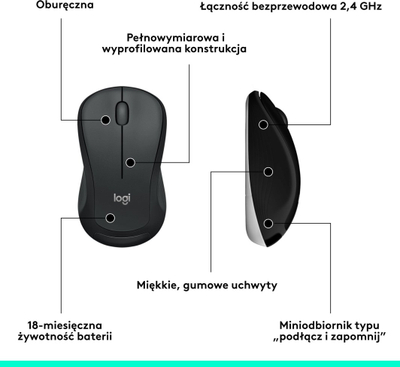 Set tastierë dhe maus me kamerë Logitech MK540 Advanced US dhe Brio 100, wireless, Full HD 1080p, i zi
