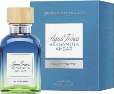 Parfum Adolfo Dominguez Agua Fresca Bergamota Ambar, Eau de Toilette, 120ml