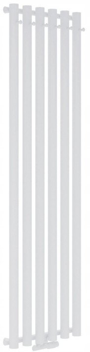 Radiator vertikal banjoje Aquafrom Asami Plus 1500x512, 625W, me varëse peshqirësh, i zi mat