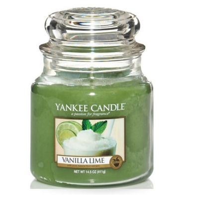 Qiri aromatik Yankee Candle Vanilla Lime, 411 g