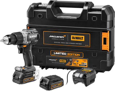 Trapano-vidhosëse DeWalt McLaren, 18V, pa kabllo, e zezë